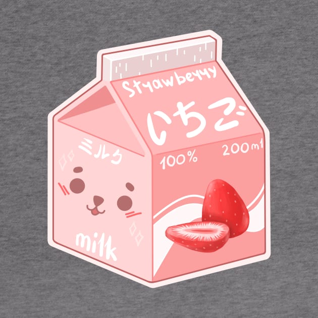 Strawberry milk by Galka